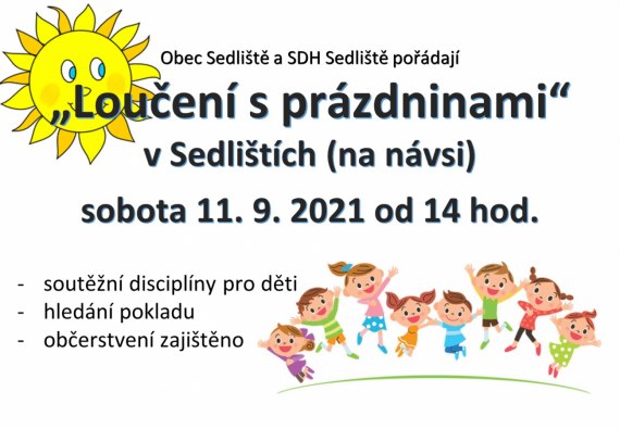 Loučení s prázdninami 11. 9. 2021